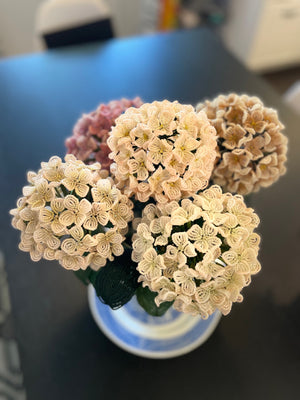 Shades of Pink Hydrangeas