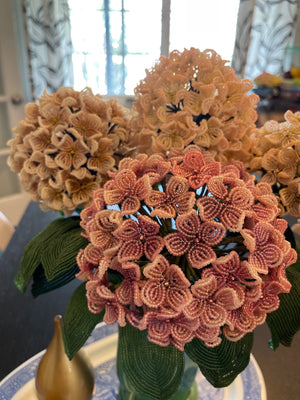 Shades of Pink Hydrangeas