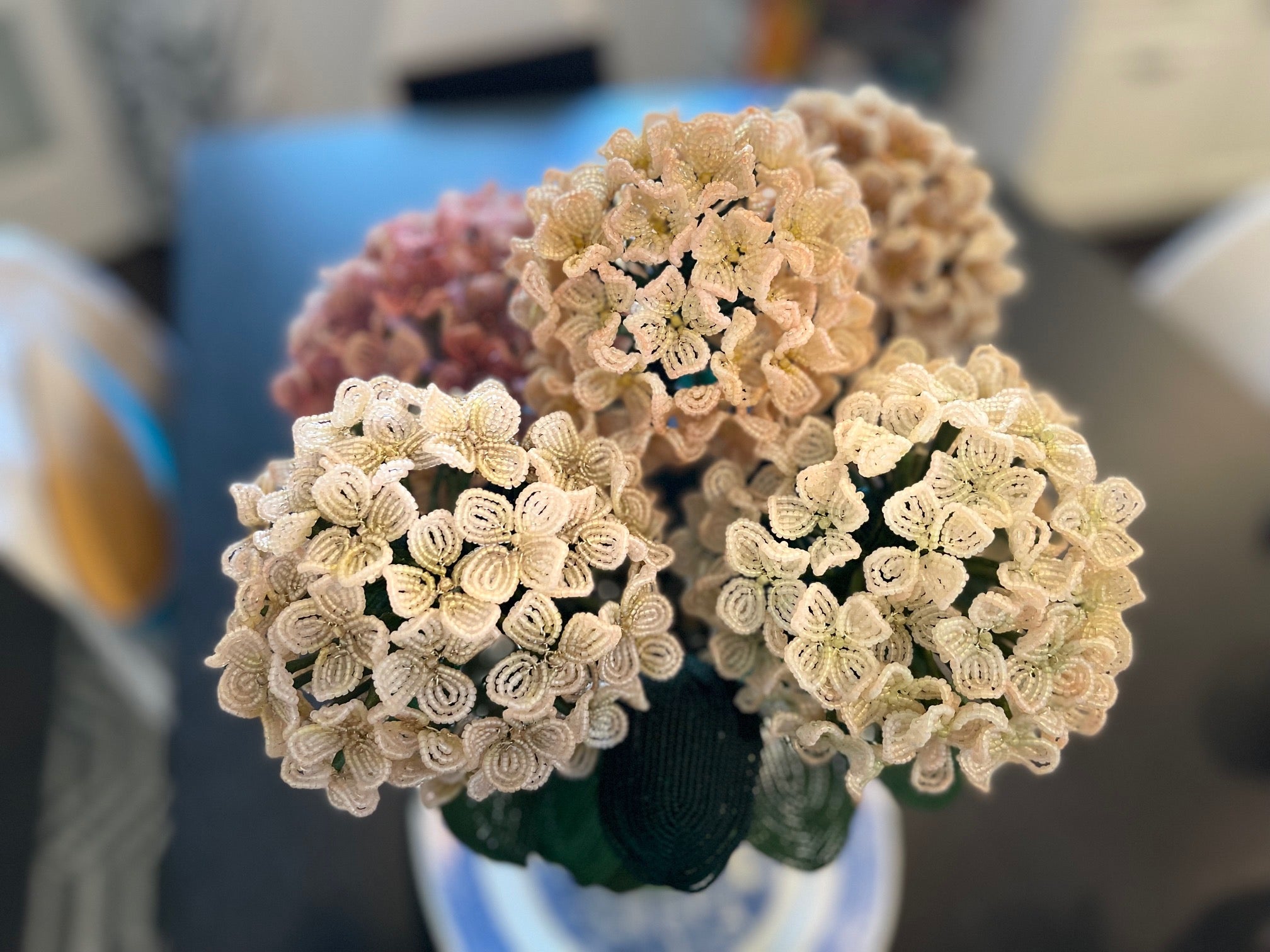 Shades of Pink Hydrangeas