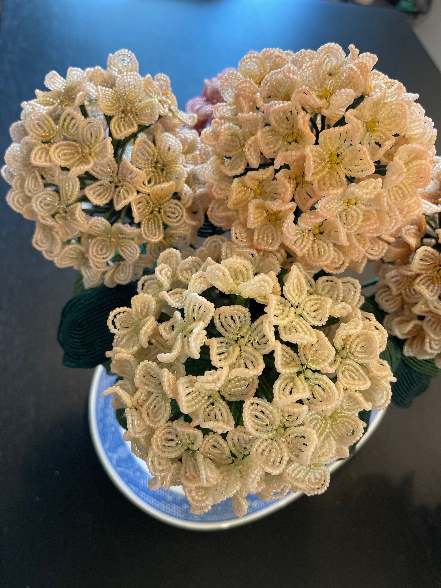 Shades of Pink Hydrangeas