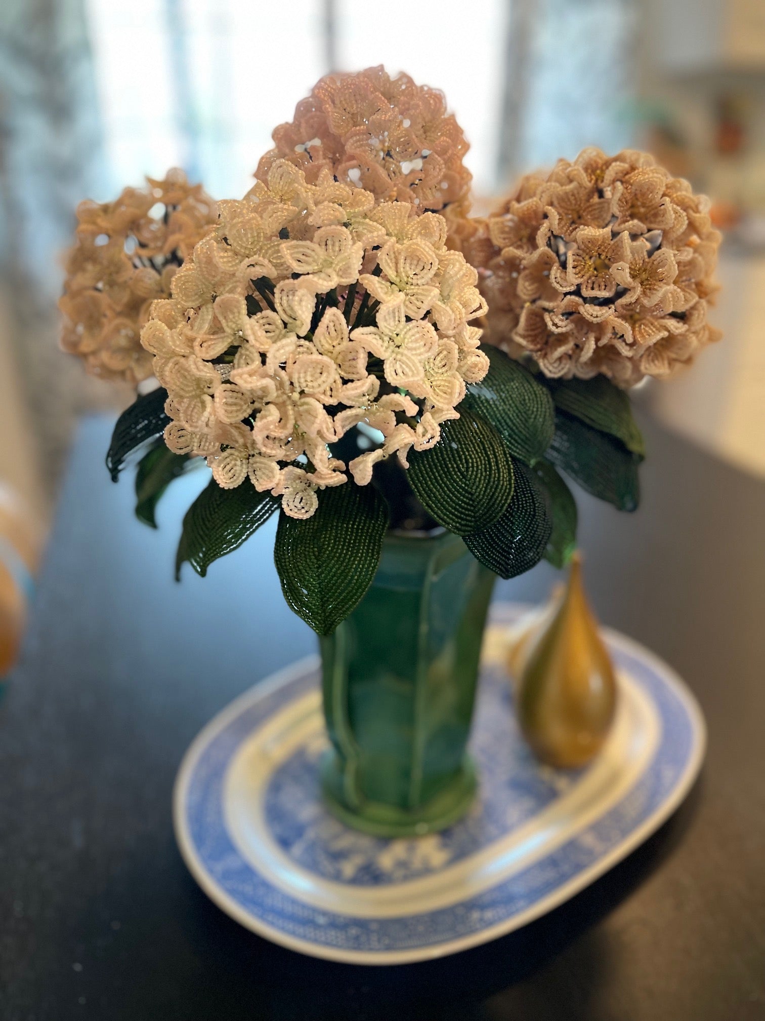 Shades of Pink Hydrangeas