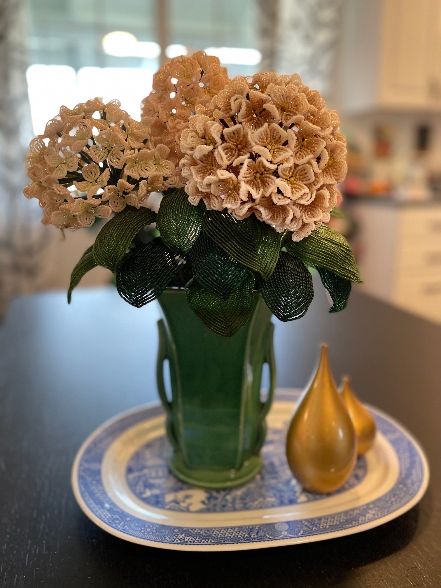 Shades of Pink Hydrangeas