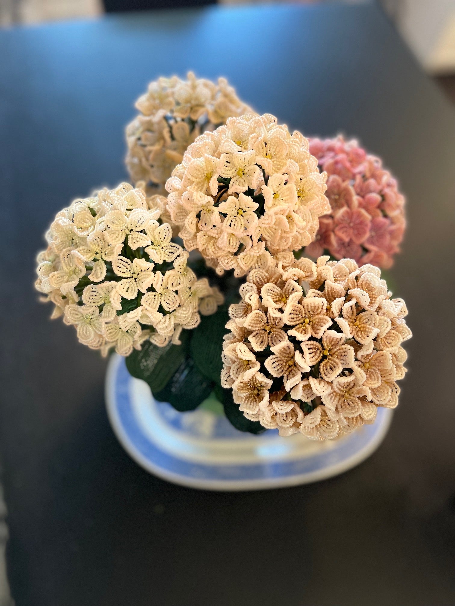 Shades of Pink Hydrangeas