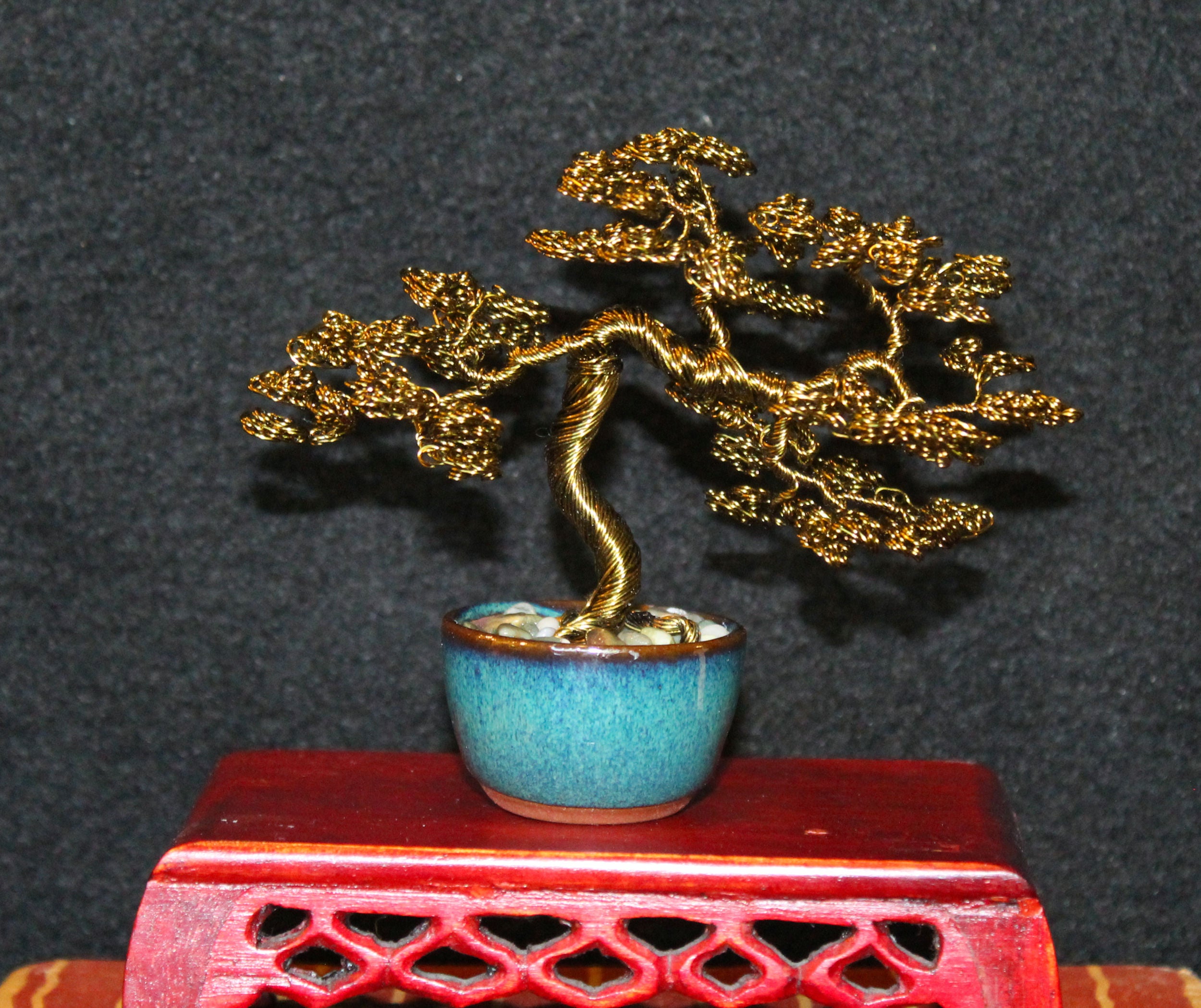 bent tree bonsai Small Informal Upright Bronze Bent Bonsai