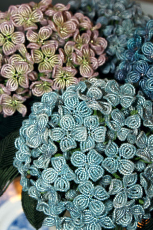 Blue Violet Hydrangeas