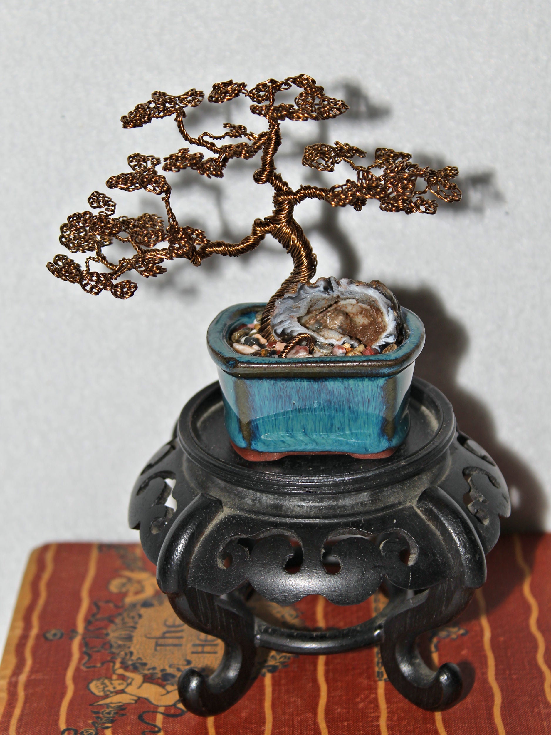 upright bonsai tree Delicate Informal Upright Bonsai with Geode
