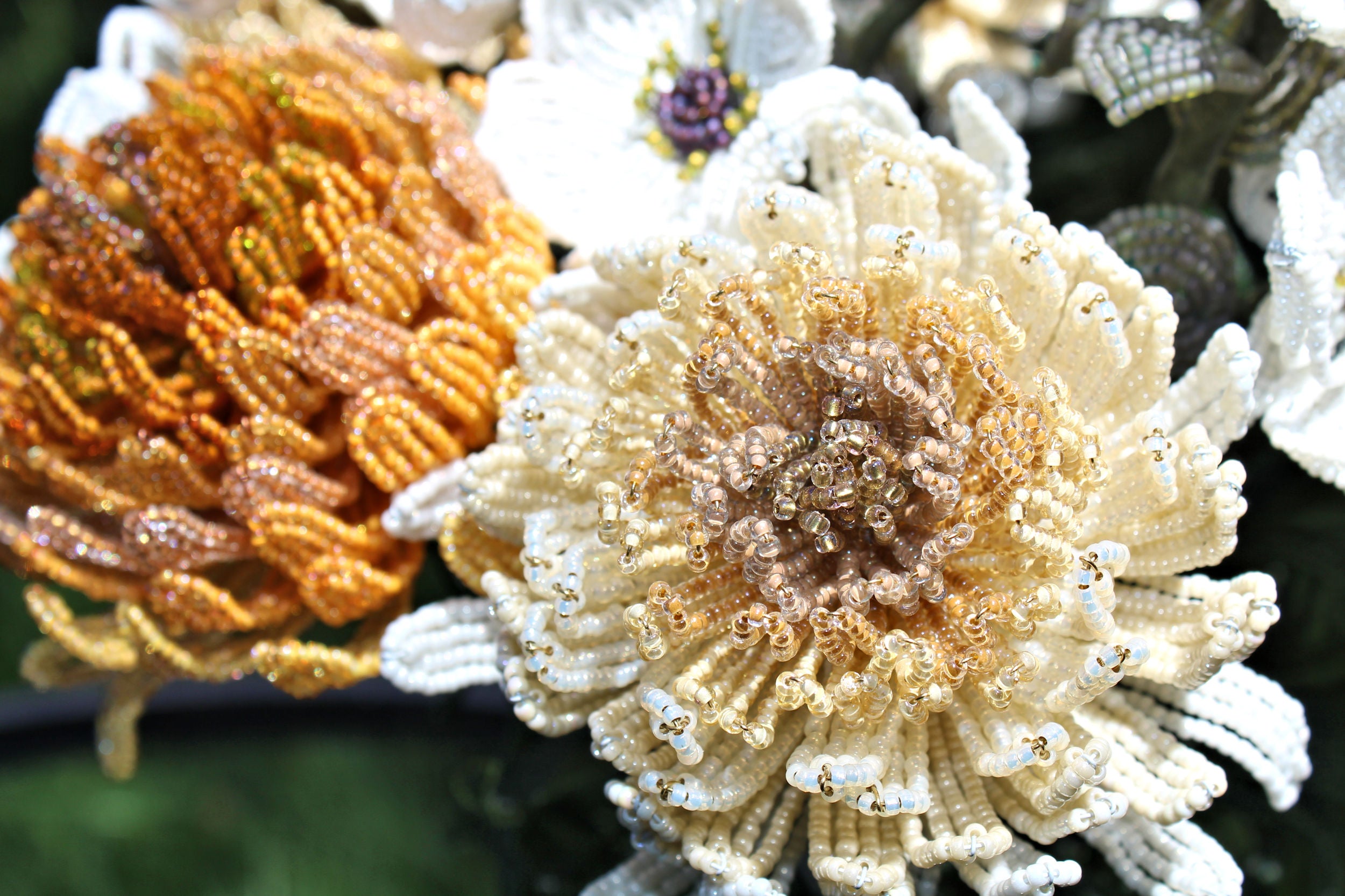 Versailles Bouquet of Chrysanthemums and Almond Blossoms